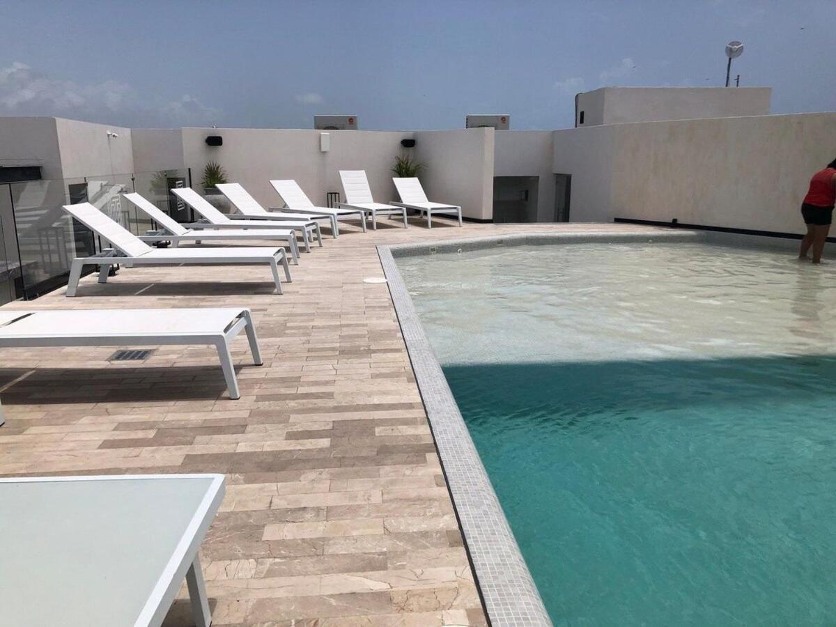 Deluxe Aparment Whit Beach & Ocean View 8 Pax Playa del Carmen Eksteriør bilde